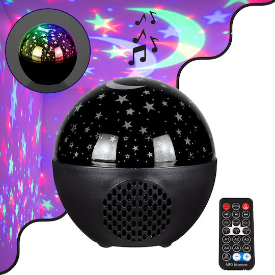 GloboStar Διακοσμητικό Φωτιστικό Night Sky Stars LED RGB Party Light 11x11x11.5εκ.