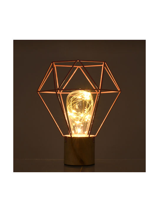 GloboStar Διακοσμητικό Φωτιστικό Antler LED Θερμό Λευκό 3000K 19x19x18.5εκ.