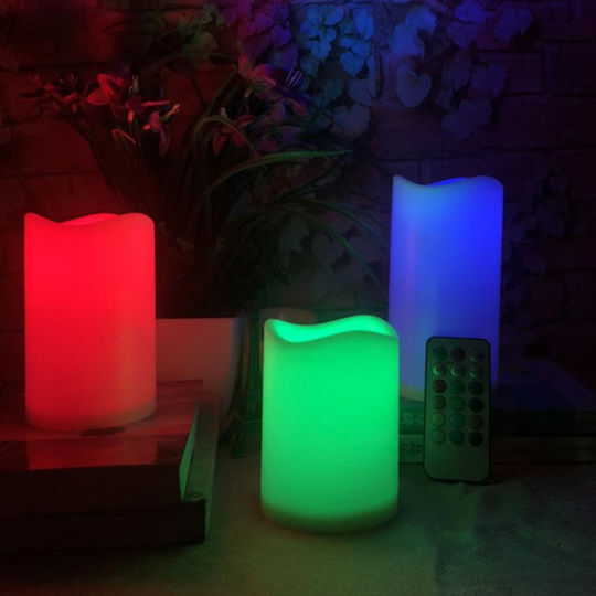GloboStar Decorative Lamp Wax Polish White 3pcs