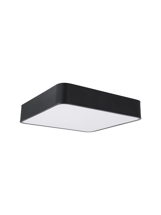 GloboStar Kamala Deckenleuchte 40cm Schwarz mit Integrierter LED und Fernbedienung