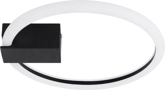 GloboStar Cinderella Deckenleuchte montieren 28cm Schwarz mit Integrierte LED