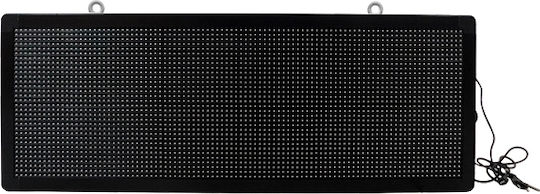 GloboStar Κυλιόμενη Πινακίδα LED Διπλής Όψης Αδιάβροχη 104x40cm RGB