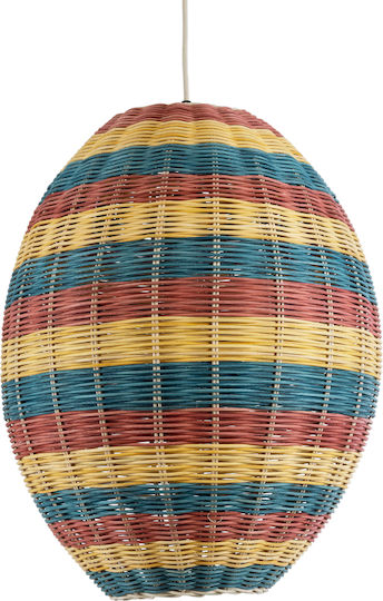 GloboStar Caballeros Висящо Таванно Осветително Тяло Bulb Бохо Мрежа с Цокъл E27 40x50x50см