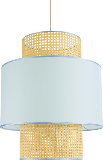 GloboStar Saige Hanging Ceiling Light cm Boho Grid with E27 Socket 50x50x60cm
