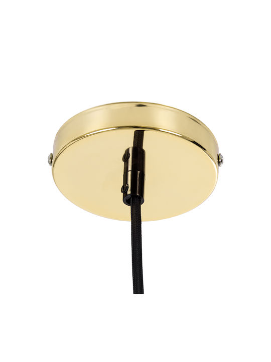GloboStar Lumi Pendant Light Gold with Socket E27 10.5x118cm