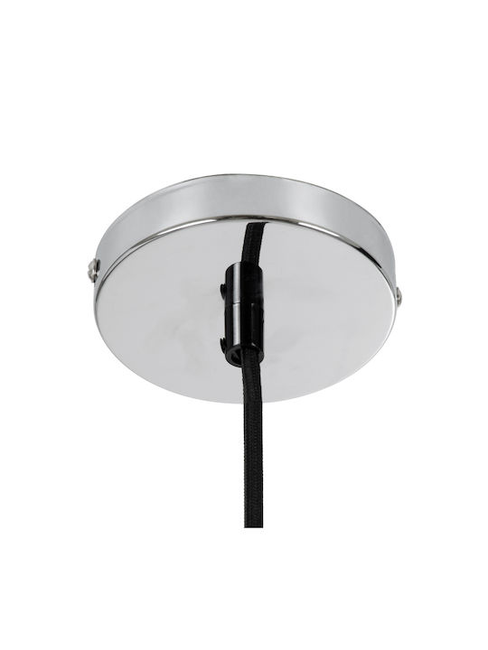 GloboStar Lumi Pendant Light Silver with Socket E27 4x4x110cm