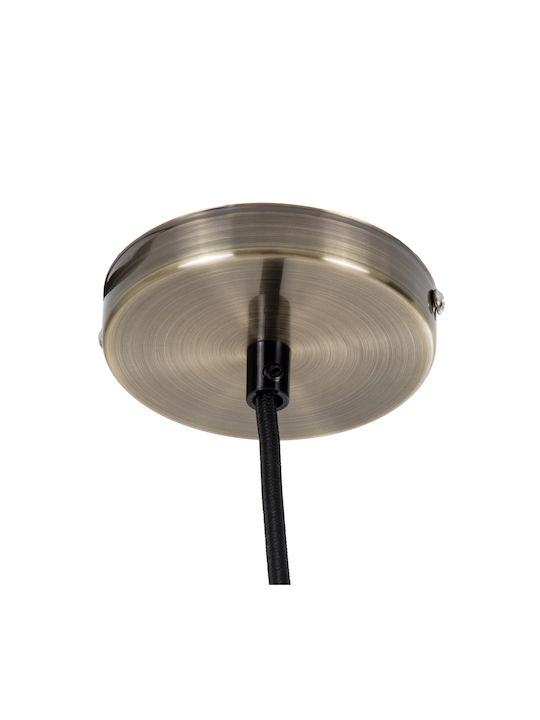 GloboStar Lumi Pendant Light Bronze with Socket E27 4x4x110cm