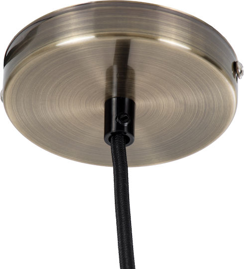 GloboStar Lumi Hängelampe Bronze mit Fassung E27 4x4x110cm.