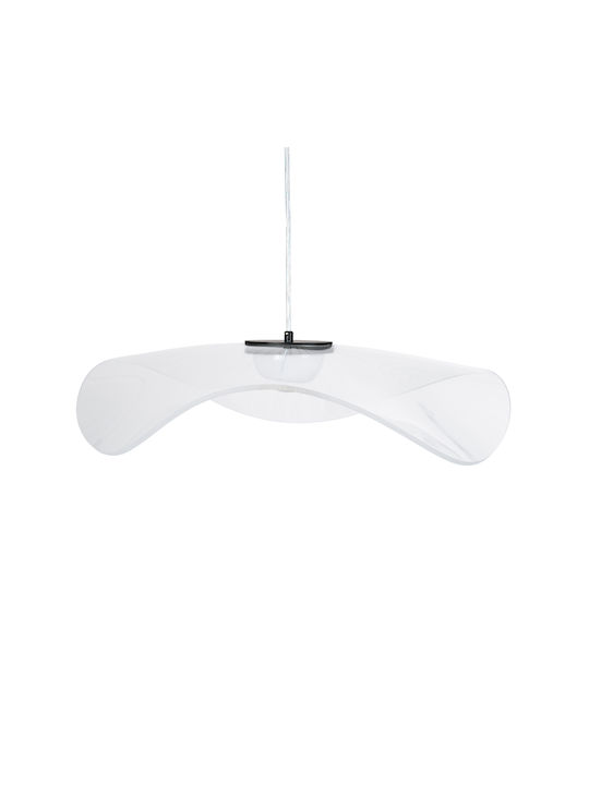 GloboStar Acrylica Pendant Light Black 66x66cm