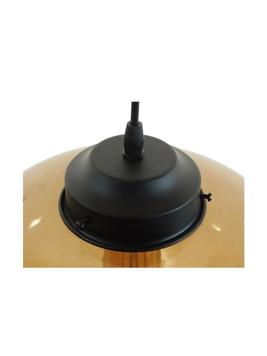 GloboStar Pomegranate Ceiling Light Honey Ball with E27 Socket 26x20x20cm
