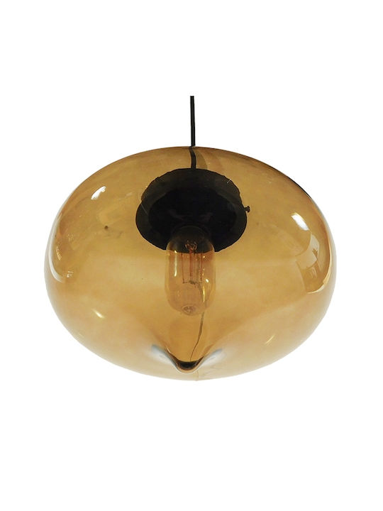 GloboStar Pomegranate Ceiling Light Honey Ball with E27 Socket 26x20x20cm