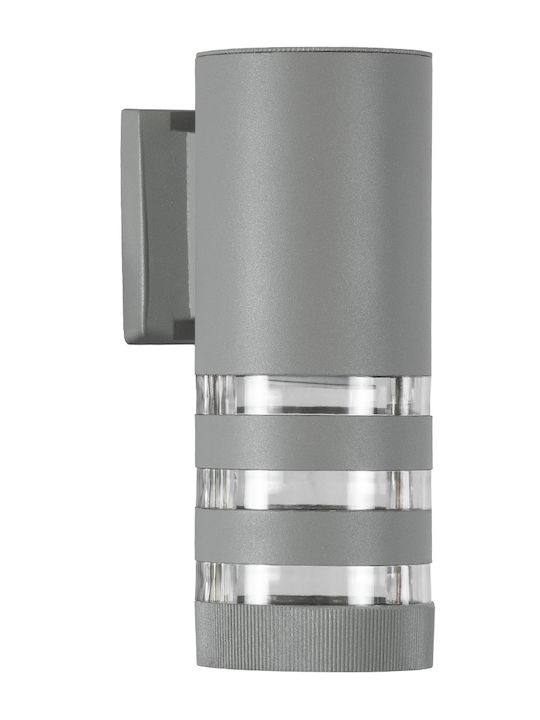 GloboStar Orion Wall-Mounted Outdoor Spot GU10 IP65 9x15x23.2cm