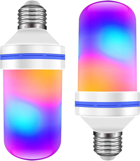 GloboStar LED Bulb 9W 150mm for Socket E27 RGB 450lm