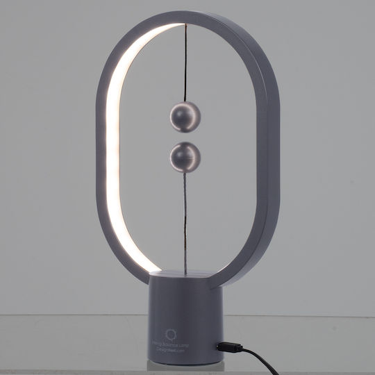 GloboStar Διακοσμητικό Φωτιστικό LED Θερμό Λευκό 2700K 14x5.5x24.8εκ.