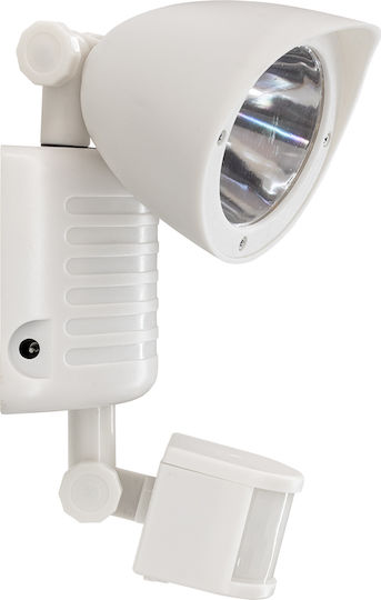 GloboStar Waterproof Solar LED Flood Light 10W Cold White 6000K with Motion Sensor and Photocell IP54