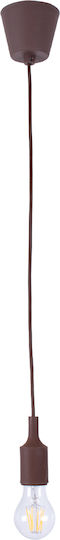 GloboStar Cablito Brown Pendant Ceiling Light with E27 Socket 4x110x110cm