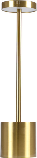GloboStar Jojo Metall Tischlampe LED mit Gold Basis