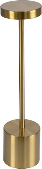 GloboStar Jojo Metall Tischlampe LED mit Gold Basis