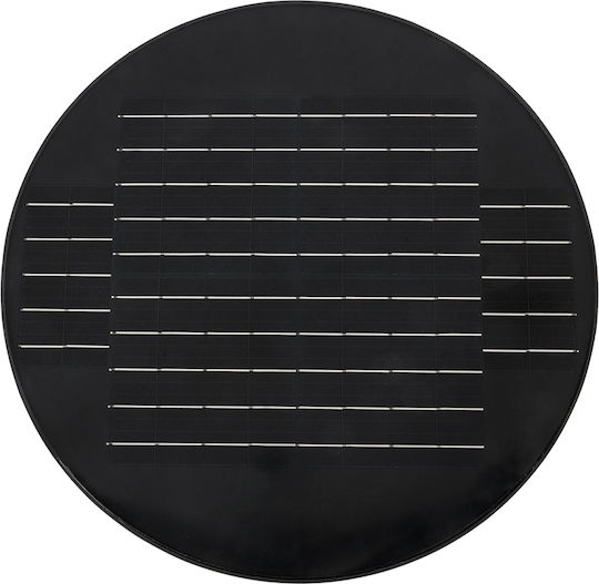 GloboStar Ηλιακό Φωτιστικό Δαπέδου 25W 1800lm Θερμό Λευκό 2700K με Αισθητήρα Κίνησης, Φωτοκύτταρο και Τηλεχειριστήριο IP65 50x50x20εκ.