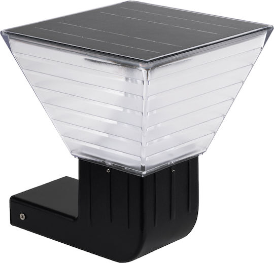 GloboStar Σετ 4 Ηλιακά Φωτιστικά Δαπέδου 10W 330lm Ψυχρό Λευκό 6000K με Αισθητήρα Κίνησης και Φωτοκύτταρο IP65