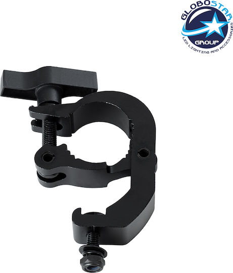 GloboStar Mounting Hook for Lighting Fixtures made of Aluminum Black 40pcs 51181