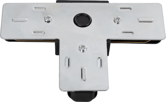 GloboStar Conector Șină pentru Corpuri de Iluminat Negru 60907