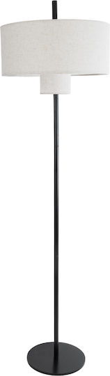 GloboStar Marigold Lampa de podea Î160xL46cm. cu Soclu pentru Bec E27 Negru