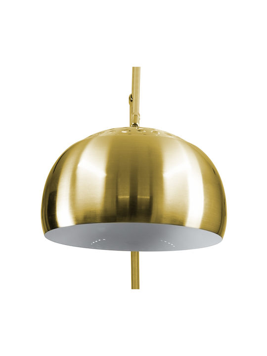 GloboStar Prague Stehleuchte H220xB210cm. mit Fassung für Lampe E27 Gold