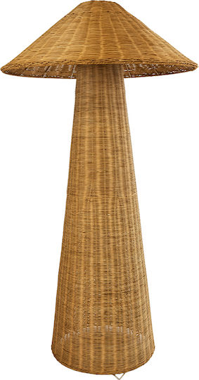 GloboStar Peru Floor Lamp H135xW73cm. with Socket for Bulb E27 Beige