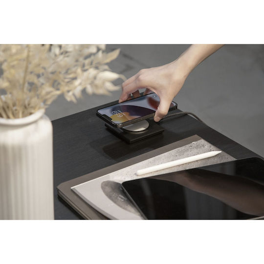 Native Union Ασύρματος Φορτιστής (Qi Pad) 15W Μαύρος (Drop Magnetic)