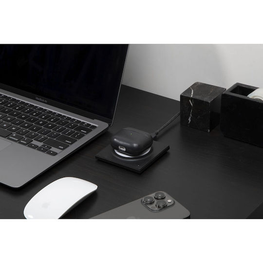 Native Union Ασύρματος Φορτιστής (Qi Pad) 15W Μαύρος (Drop Magnetic)