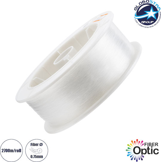GloboStar Dekorative Lampe Optische Faser Weiß