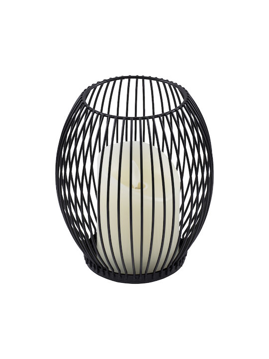 GloboStar Candle Dekorative Lampe Wachs-Politur Weiß