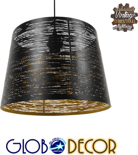 GloboStar Brando Ceiling Light Gold Bell with E27 Socket 35x25x25cm