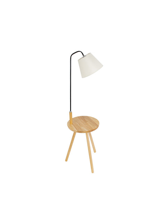 GloboStar Tiffany Floor Lamp H140xW40cm. with Socket for Bulb E27 Brown