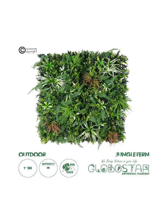 GloboStar Artificial Foliage Panel 1x1m Garden