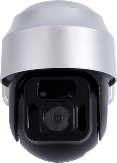 GloboStar 86054 IP Surveillance Camera Wi-Fi/4G Full HD 1080p Waterproof Battery Powered with Two-Way Communication Silver