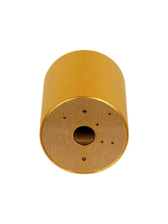 GloboStar AKIRA Round Single Spot with Socket GU10 in Gold Color