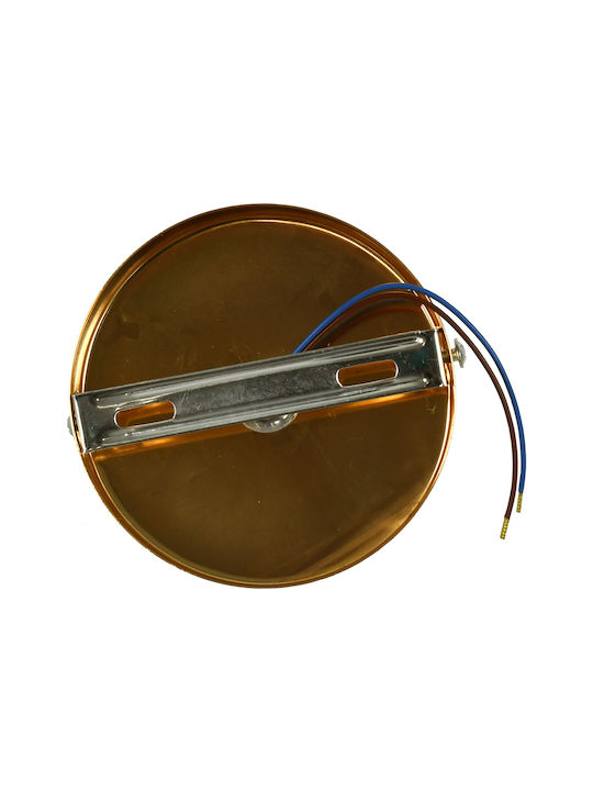 GloboStar Sara Single Spot with Socket E27 in Gold Color