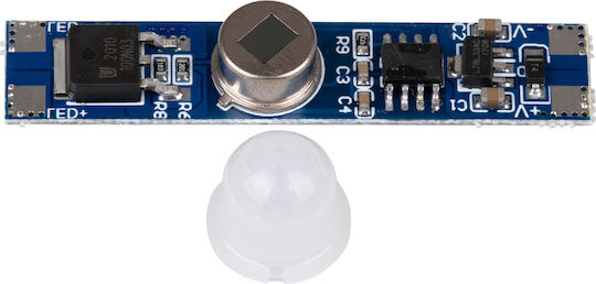 GloboStar LED Strip Accessory Mini Modular Sensor for Aluminum Profile DC 5-24V Max 144W 70697