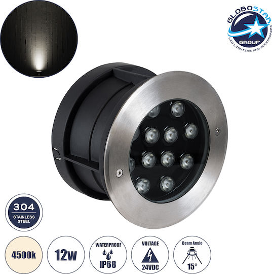 GloboStar Julia Submersible Pool LED Spotlight Natural White 90569