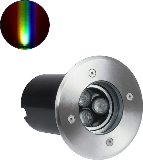 GloboStar Lunta Submersible Pool Spotlight with Multicolour (RGB) Light 90403