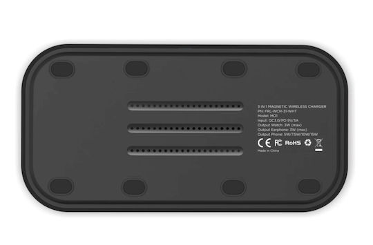 Mobile Origin Ασύρματος Φορτιστής (Qi Pad) Μαύρος (FRL-WCH-31-BLK)