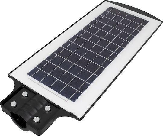 GloboStar Street Solar Light 150W 12000lm Cold White 6000K with Motion Sensor, Photocell and Remote Control IP65