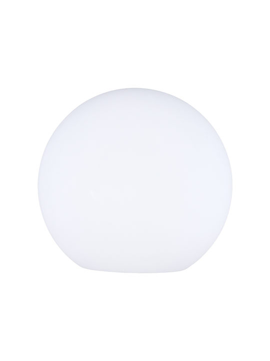 GloboStar Φωτιστικό Γλόμπος LED Εξωτερικού Χώρου 10W RGBW IP67 Λευκό