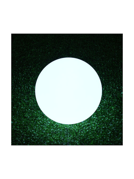 GloboStar Φωτιστικό Γλόμπος LED Εξωτερικού Χώρου 10W RGBW IP67 Λευκό