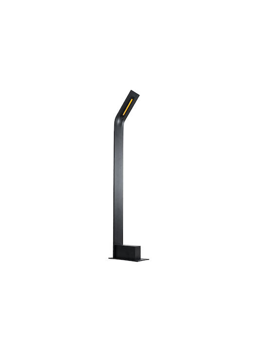 GloboStar GloboStar Außenstehlampen LED 15W mit Warmes Weiß Licht IP65 Schwarz