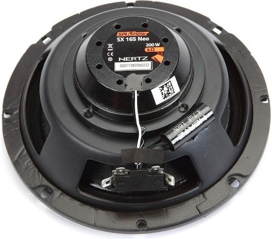 Hertz SPL Show SX 165 Neo Ηχείο Αυτοκινήτου (Woofer)
