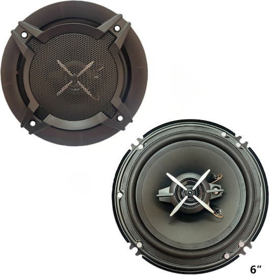 Σετ Ηχεία Αυτοκινήτου 6" με 60W RMS (3 Δρόμων)