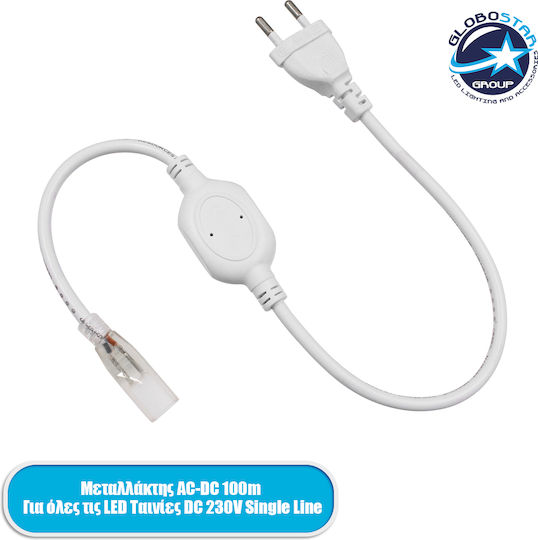 GloboStar Dimmable LED Power Supply Waterproof IP68 Power 1500W 2 Pin